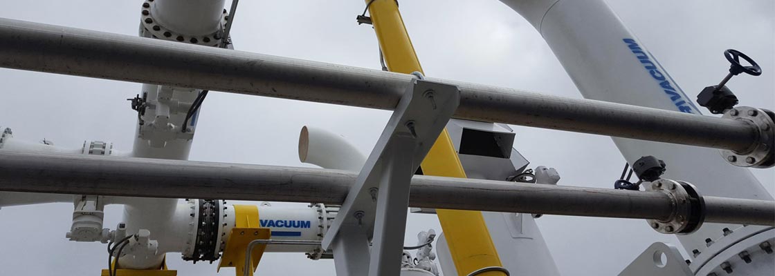 Multi stage vacuum system installation