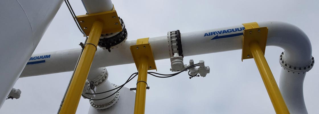 Multi stage vacuum system installation 2