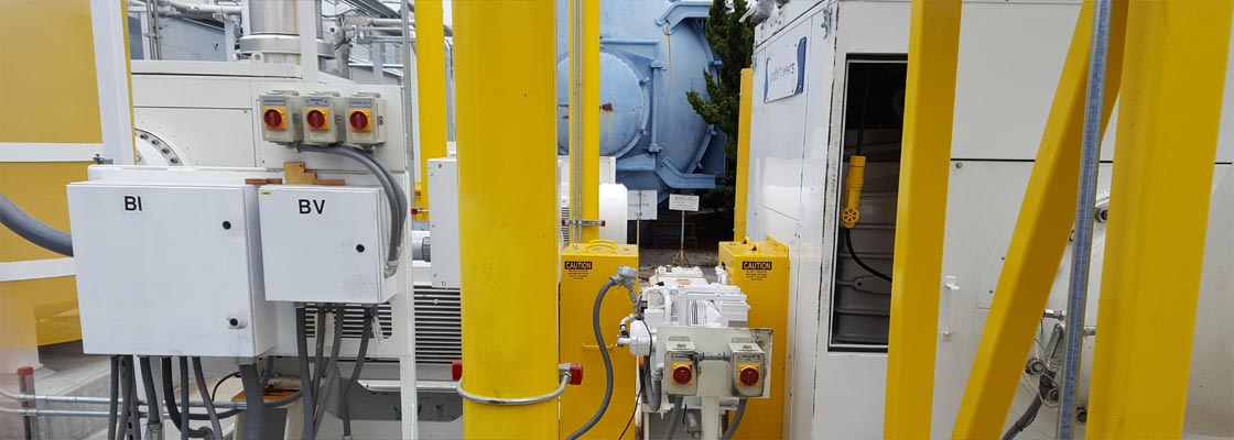 Multi stage vacuum system installation 4