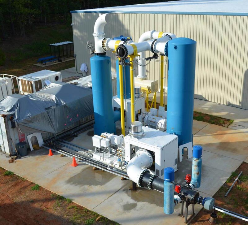 Multi stage vacuum system testing 2