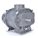 56 URAI-J-DSL Roots Blower - left drive, bottom discharge