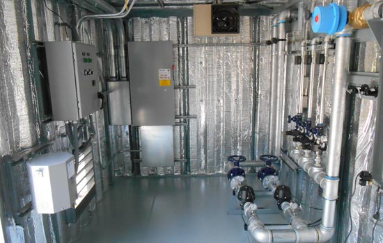 Custom Air compressor system container