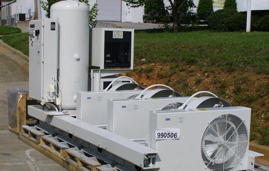 Custom air compressor system for hospital