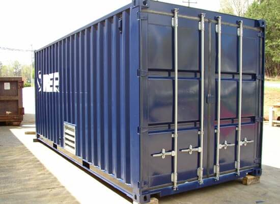 System integration custom container