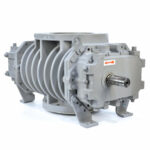 Roots 416-TRI-RAM blower with metric DIN flanges