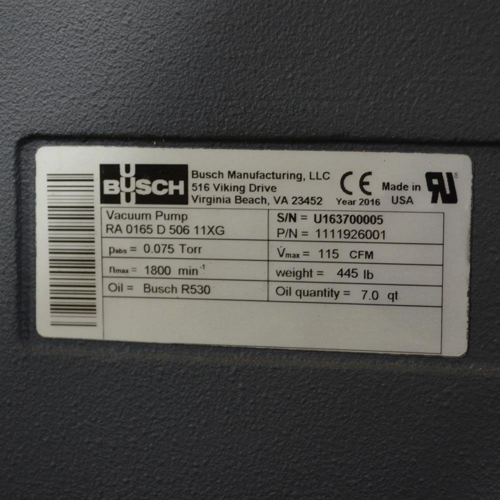 Busch R5 Vacuum Pump Parts Manual Reviewmotors.co