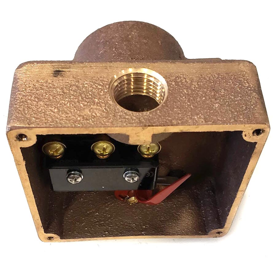 G11/2 Pistontype flow switch Brass material 2020 MJHS40 5pcs/lot