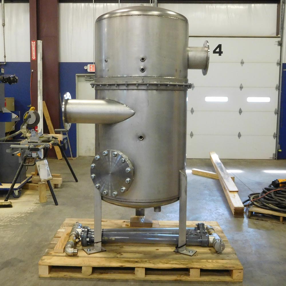Stainless steel air/water separator