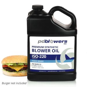 PN 50459.FG pdblowers food grade oil vg220 gallon