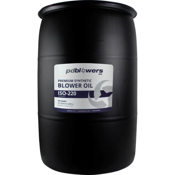 pdblowers VG220 blower oil 55 Gallon drum