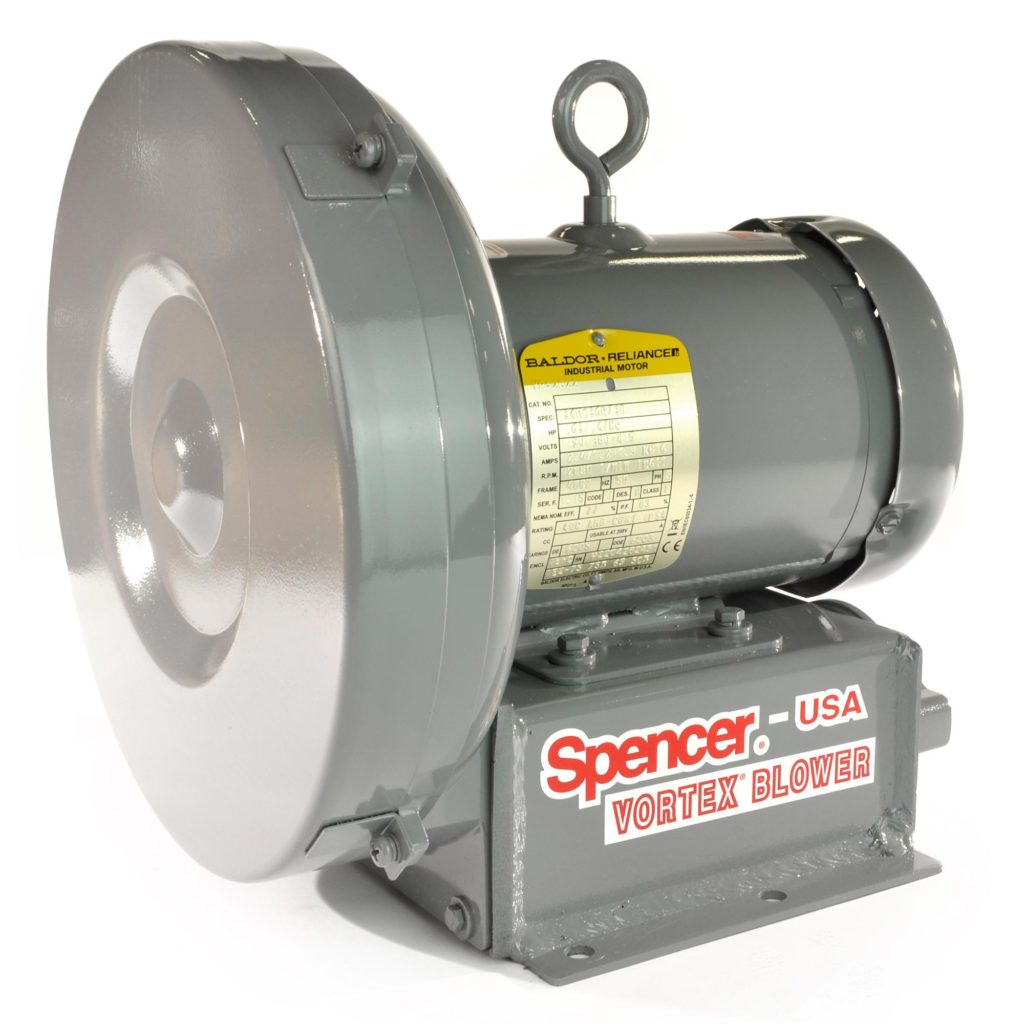 Spencer Vortex VB004 / VB004S Regenerative Blower pdblowers, Inc.