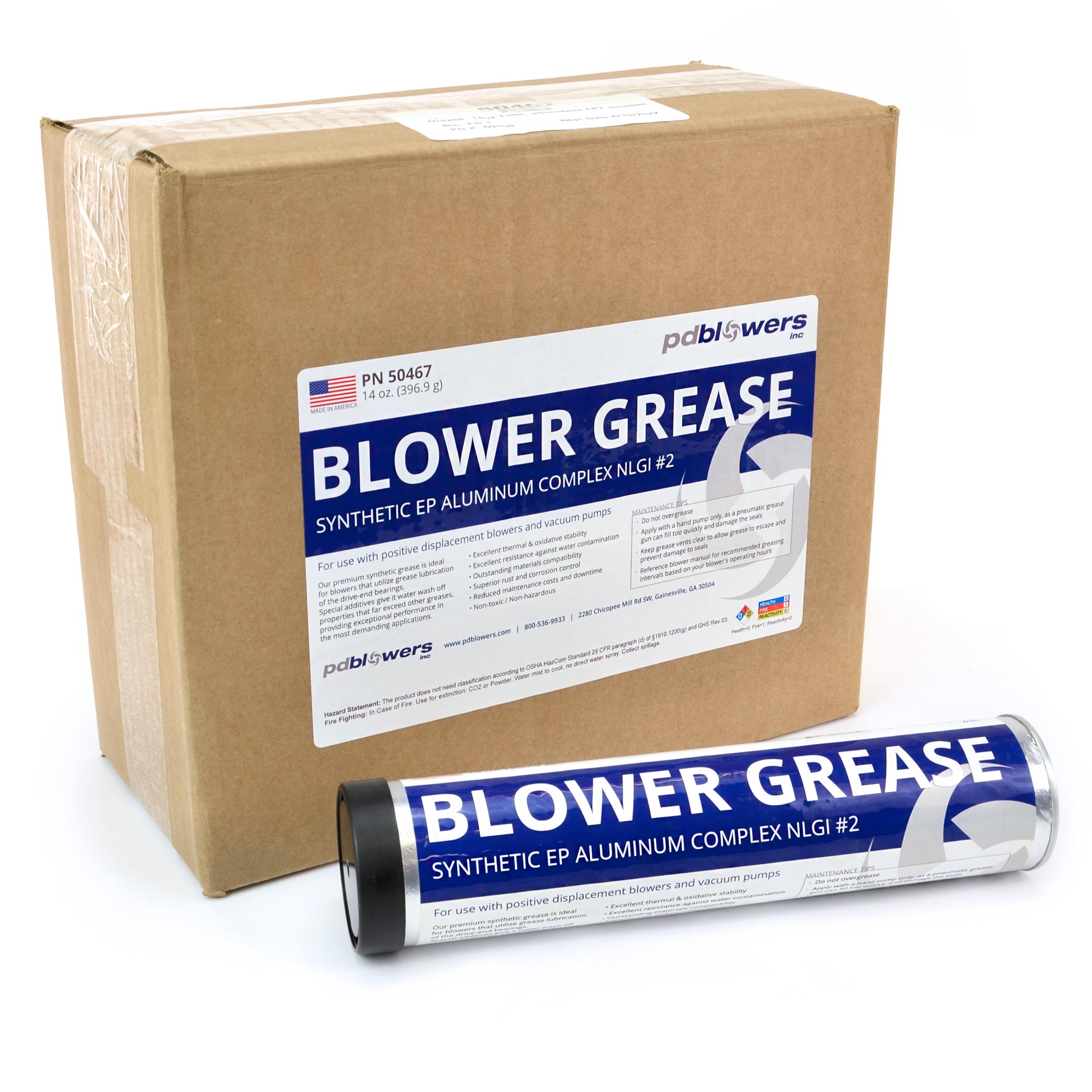 pdblowers aluminum complex blower grease box