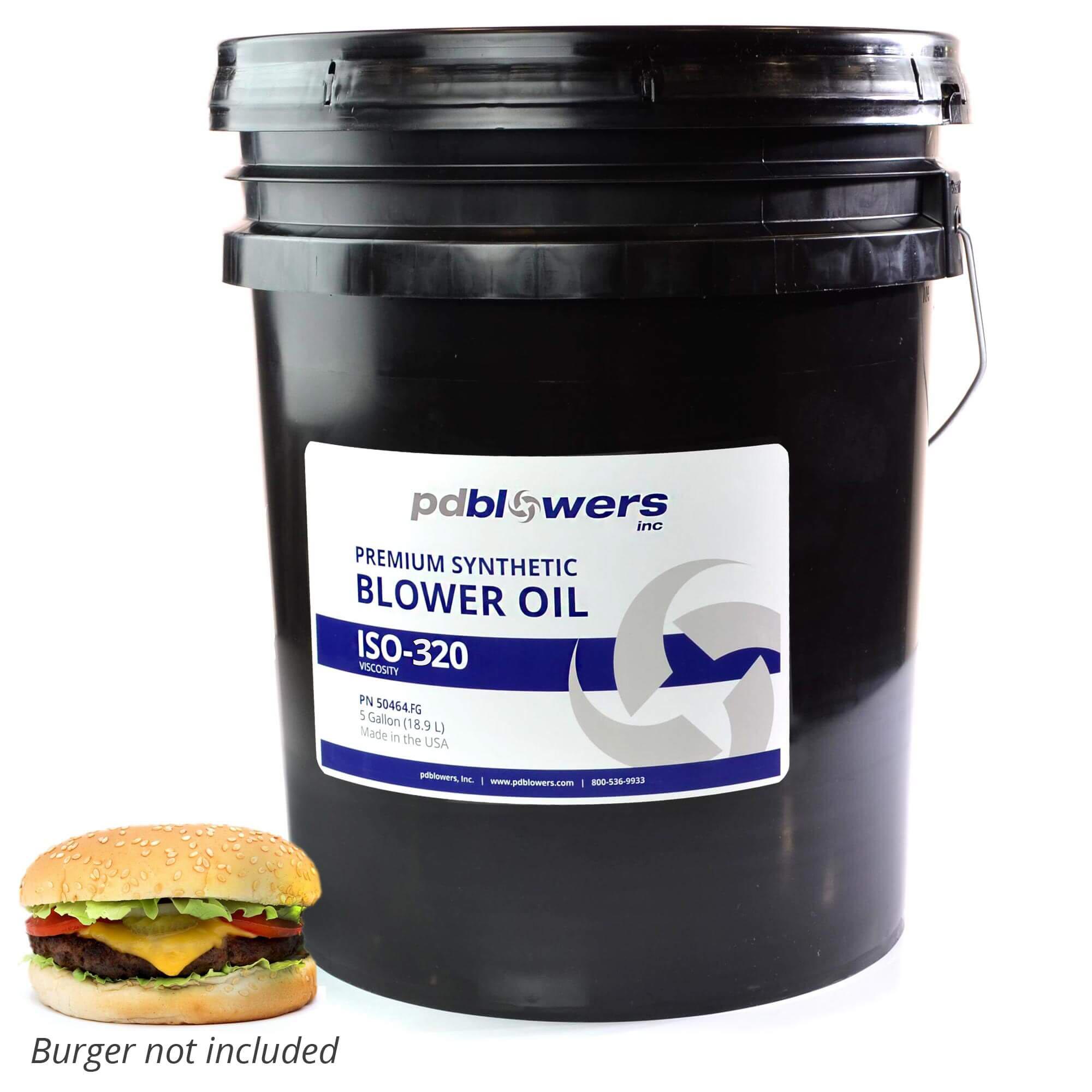 50464.FG pdblowers food grade oil vg320 pail