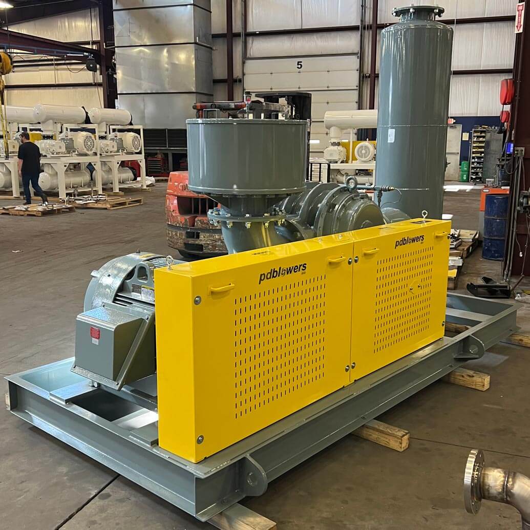 Pneumatic Conveying Blower Package pdblowers, Inc.