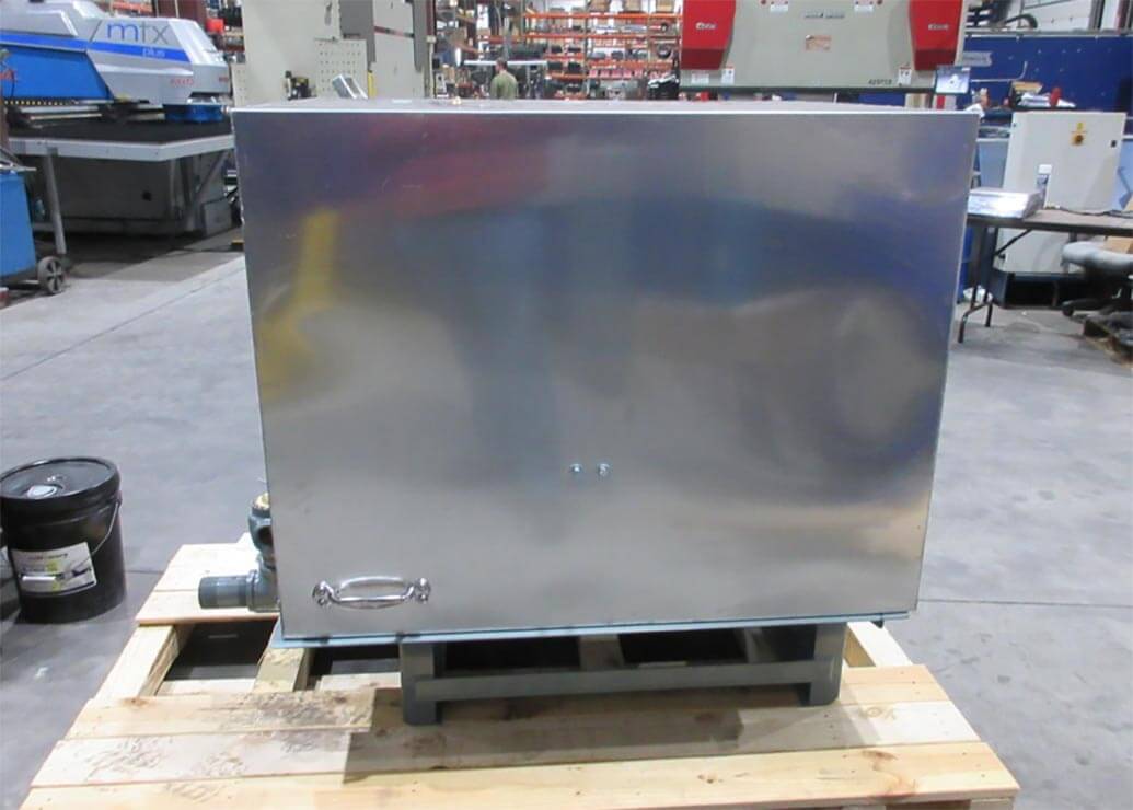 wastewater aeration blower enclosure