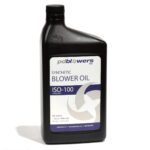 pdblowers VG-100 blower oil, quart container, part # 50450