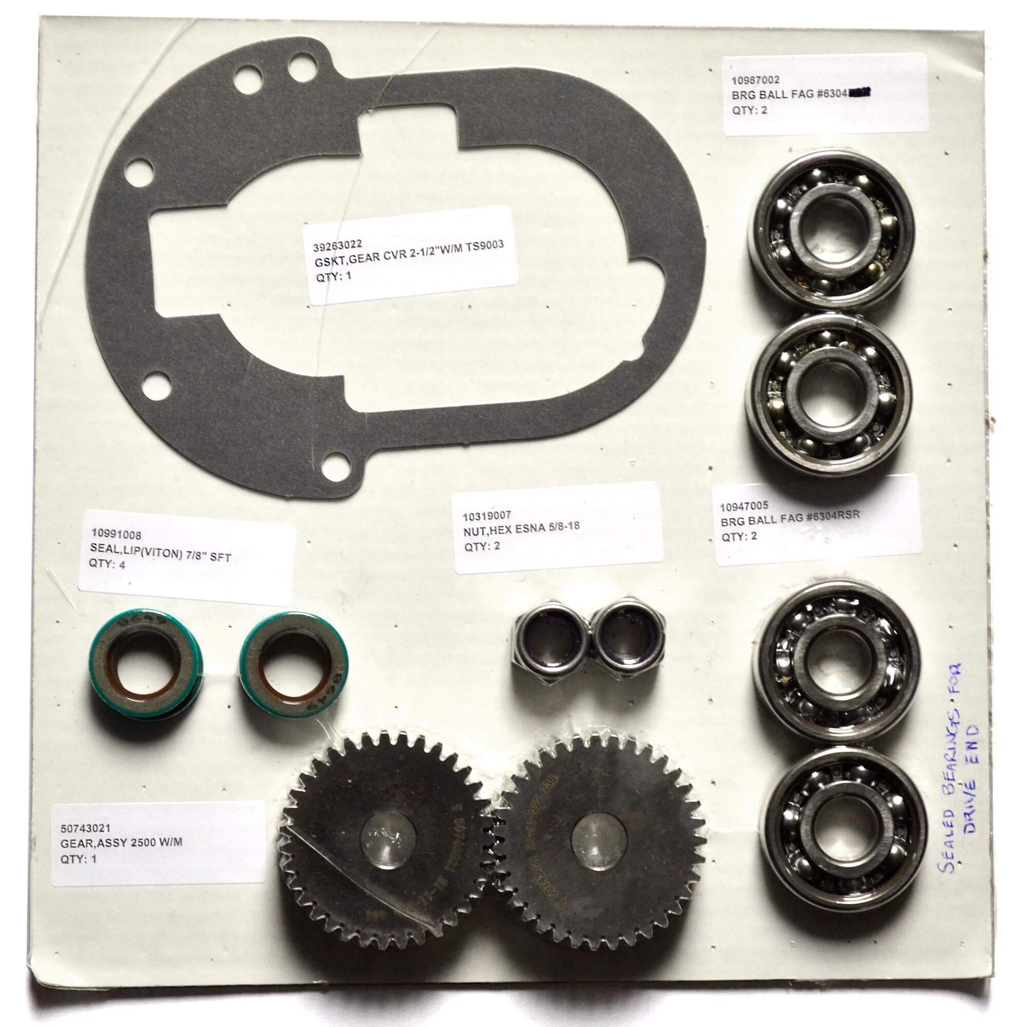 2500-Whispair-Max-overhaul-kit-487580RK-26296 Whispair Max overhaul kit for 2500 series, Roots part 487580RK, pdblowers part 26296