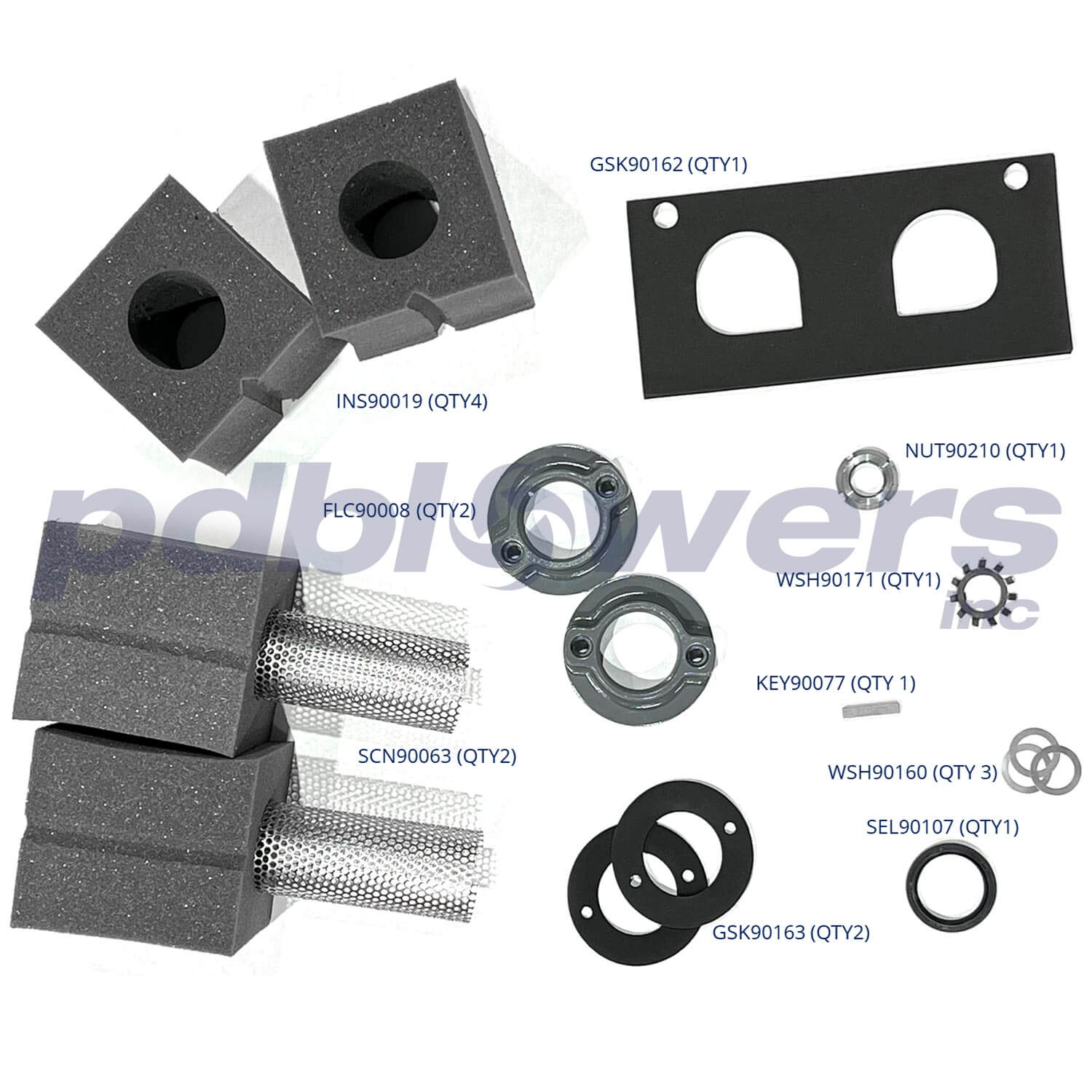 KAC90303 Repair Kit for VB019 Blower