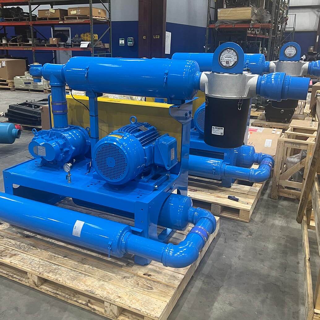 Inline vacuum filters