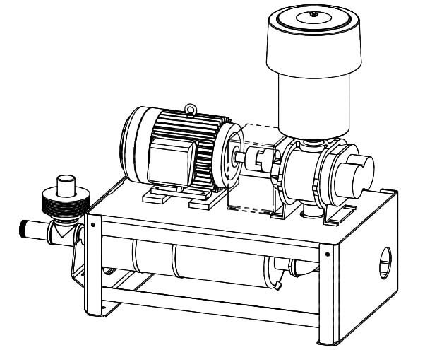Direct Drive pressure package, drawing